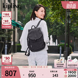 凯浦林kipling男女新款大容量轻便时尚简约休闲时尚猴子包双肩背包书包 CITY PACK S-黑皮诺色