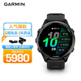 佳明（GARMIN）Forerunner970旗舰铁三户外运动手表ECG心电心率跑表-极夜黑47mm