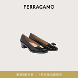 菲拉格慕（Ferragamo）女士Vara蝴蝶结高跟鞋 0591963_1D _ 75 礼物送女友