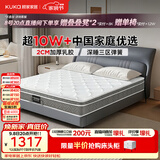 顾家家居（KUKA）梦想垫PLUS 2cm天然乳胶床垫席梦思主次卧床垫梦想垫1016 1.5x2米