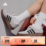 adidas「小锯齿」D-PAD CLASSIC美高风篮球风板鞋男女阿迪达斯 浅灰/黑色/浅猩红   40.5