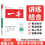 一本英语中考训练方案 2025版初中知识大盘点完形填空阅读理解新课标专项练习册毕业总复习真题测试卷