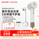 夏普【夏普小浪花】家用高速吹风机大功率速干电吹风低噪音吹风筒送礼女朋友等离子护发IB-RP45C-C