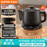 苏泊尔（SUPOR）4L煎药壶中药壶电砂锅养生壶煎药煲药膳两用全自动家用600W变频分体式SW-40Y09