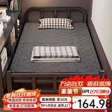 星奇堡 折叠床单人家用简易床加床加固午休小床成人办公室硬板铁床 100cm宽【经济款+加厚框架】