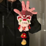QUEENJOY醒狮招财小狗挂件手工扭扭棒diy材料包春节装饰品新年diy手工礼物 醒狮招财小狗材料包【一份装】