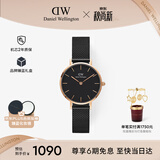 丹尼尔惠灵顿（DanielWellington）DW女士手表小众轻奢流金钢带石英腕表七夕礼物送女友DW245
