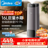 美的（Midea）【紫外线杀菌】AI智能加湿器卧室孕妇婴幼儿家用落地大容量喷雾器空调风扇清凉伴侣生日礼物L160