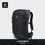 KAILAS凯乐石风洞26L背包CORDURA耐磨轻量徒步登山包户外双肩包 钛黑色 均码