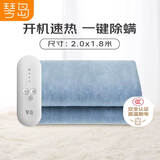 琴岛电热毯新品双人双控安全自动断电家用除螨除湿电褥子2.0*1.8米