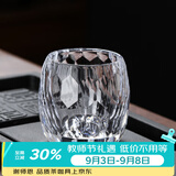 苏氏陶瓷茶杯无铅水晶玻璃品茗杯主人杯透明色110mlROLANDO系列