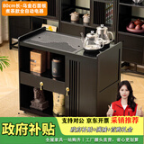 记忆旅行 移动小茶桌家用茶台茶车烧水壶一体茶水柜带轮茶边几功夫茶盘