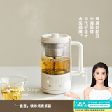 olayks立时养生壶迷小型一人养生杯0.6L迷你煮茶器煮茶壶多功能办公室恒温烧水壶花茶壶