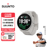 颂拓（SUUNTO）RACE 2户外训练旗舰腕表 越野铁三心率血氧运动智能手表 冰川白