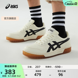 亚瑟士ASICS男鞋女鞋运动休闲鞋复古篮球鞋百搭板鞋 COURT MZ 米白色/黑色 37.5