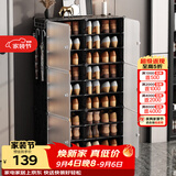 安尔雅 简易鞋柜经济型简约防尘小鞋架子多层组装塑料收纳柜玄关柜