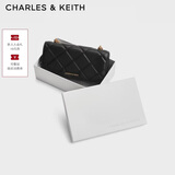 CHARLES&KEITH质感菱格链条小方包钱包斜挎包包女包生日礼物送女友CK6-10680924