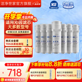 洁净世家适用沁园净水器滤芯KRL提拉系列小新小水钻小净灵小白鲸RO反渗透膜净水机 三年无忧套【KRL3916/5006/6906