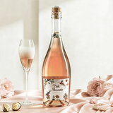 星空莫斯卡托德国原瓶进口起泡酒粉红莫斯卡托桃红甜葡萄酒750ml过节送礼