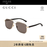 古驰（GUCCI）墨镜男款时尚个性飞行员框金属材质防晒太阳镜礼物GG0422S-003