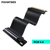 追风者（PHANTEKS）PCI-E5.0黑显卡竖装延长线/满速无损耗/金属插槽/防电磁干扰/沉金工艺/5090