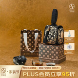 万仟堂旅行茶具 陕历博联名陶瓷便携式茶具整套伴手礼盒大唐风华 黑铁釉
