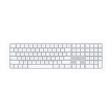 Apple/苹果 妙控键盘-白色-中文(拼音) 带有触控ID和数字小键盘 轻薄苹果键盘蓝牙键盘无线键盘办公键盘