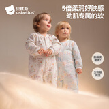 贝肽斯胎脂皮婴儿衣服秋冬新款纯棉连体衣加厚新生男女宝宝长袖哈衣