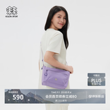 KOLON SPORT/可隆户外挎包 男女同款拎包休闲包防泼水露营斜挎包 LUCS6ST500-VI 紫罗兰色 XXX