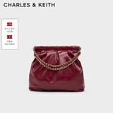 CHARLES&KEITH子母链条大容量流浪包单肩包包女包生日礼物送女友CK2-40671449