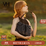 VANESSA HOGAN VH女包柔柔褶皱包通勤小众托特包简约大容量单肩腋下包生日礼物