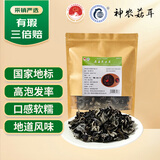 神农菇耳自营椴木黑木耳500g比东北木耳好吃炒拌软糯菌菇秋耳（京仓直发）