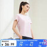 361°短袖女t恤夏季新款速干衣运动跑步宽松瑜伽服上衣服662424126H-5