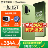 一加 15T【国家补贴】OPPO 第五代骁龙8至尊版 旗舰小直屏智能机 165Hz高刷游戏电竞学生拍照小屏手机 松弛抹茶 12GB+256GB 官方标配【全国联保】