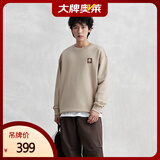 卡帕（Kappa）背靠背针织套头衫女2025新款圆领上衣运动长袖卫衣男款K0EW2WT93P
