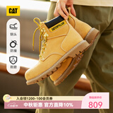 卡特（CAT）【钢头款】CAT卡特男鞋户外休闲工装靴功能性款复古大黄靴 黄色P89162 42