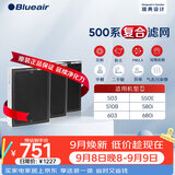 布鲁雅尔Blueair空气净化器过滤网滤芯 复合滤网适用503/510B/550E/580i【配件】