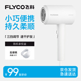 飞科FLYCO 电吹风机宿舍用 柔风负离子恒温护发 家用冷热大风量快速干发吹风筒FH6290 1800W