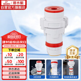 潜水艇（Submarine）XSW-31厨房下水道防臭封口器卫生间洗衣机下水管防溢水密封塞圈