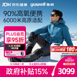 鱼跃家用保健便携式制氧机车载吸氧气机高原6.5h续航YU-lite8