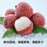 京臻峙果冷冻荔枝液氮锁鲜 广东老树荔枝新鲜应季 水果礼盒 5斤装（精选大果）