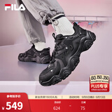 斐乐猫爪4丨FILA老爹鞋夏季女鞋男鞋黑色鞋子运动鞋休闲鞋厚底增高鞋 【男款】黑-BK 43