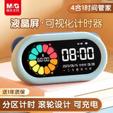 晨光（M&G）可视化计时器4件套 学习自律打卡器儿童智能闹钟学生专用定时器时间管理器作息规划生日礼物男女孩