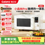 格兰仕（Galanz）微烤炸一体机25升900瓦变频一级能效平板不锈钢内胆微烤炸三合一XRA小森林Pro