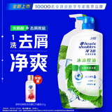 海飞丝去屑洗发水男士女士薄荷怡神1KG洗头膏洗发露薄荷控油京东自营