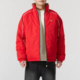 阿迪达斯（adidas）棉服男装 2026秋冬新款户外保暖运动服潮流时尚休闲加厚夹克外套 KA0822/红色/保暖 S