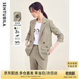 尚都比拉职业通勤西装套装女春秋季正装免烫抗皱外套裤子面试两件套西服