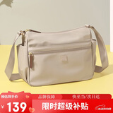 高尔夫（GOLF）单肩斜挎包女休闲包包女包大容量通勤百搭手机包帆布包生日礼物女