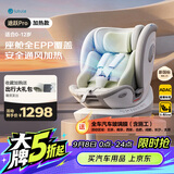 路途乐儿童安全座椅0–12岁i-Size认证新国标 途跃pro粽野绿-通风加热