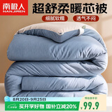 南极人被子超柔纤维空调被200x230cm双人春秋被6斤四季通用被芯薄被子